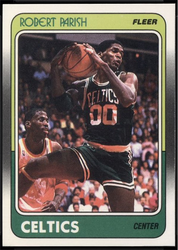 1988-89 Fleer #12 Robert Parish, Boston Celtics