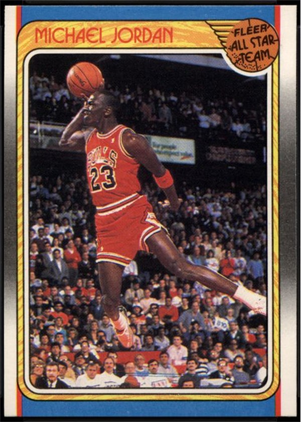 1988-89 Fleer #120 Michael Jordan, Chicago Bulls