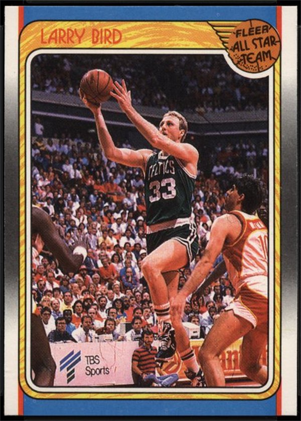 1988-89 Fleer #124 Larry Bird, Boston Celtics