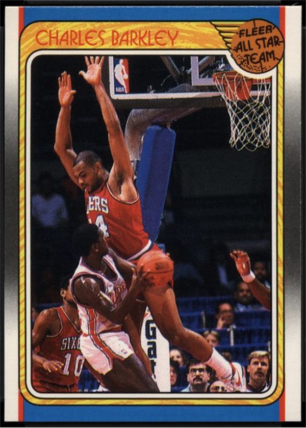 1988-89 Fleer #129 Charles Barkley, Philadelphia 76ers