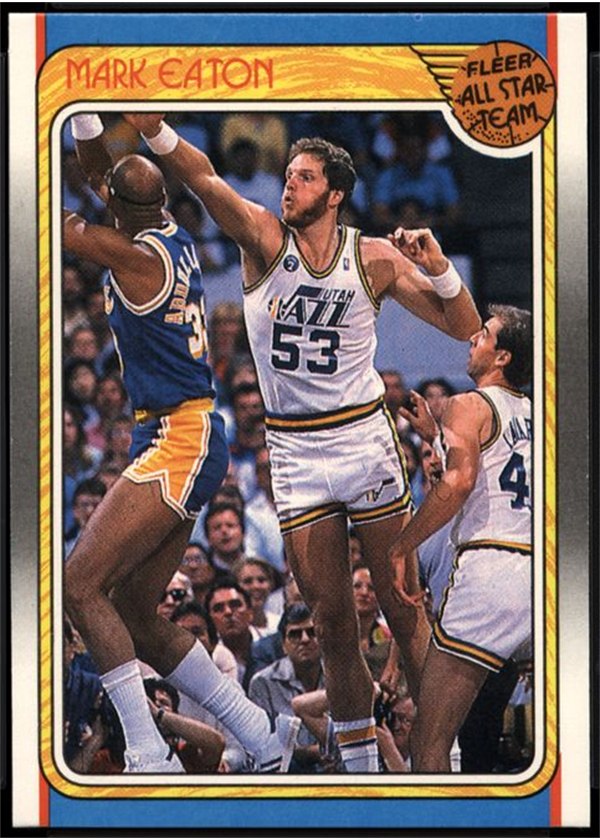 1988-89 Fleer #131 Mark Eaton, Utah Jazz
