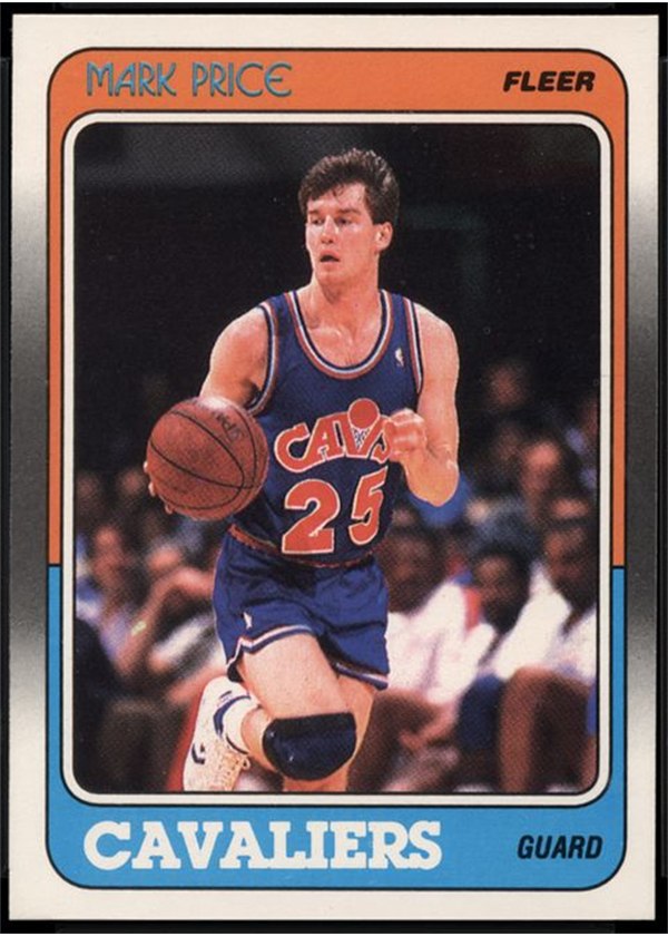 1988-89 Fleer #25 Mark Price, Cleveland Cavaliers
