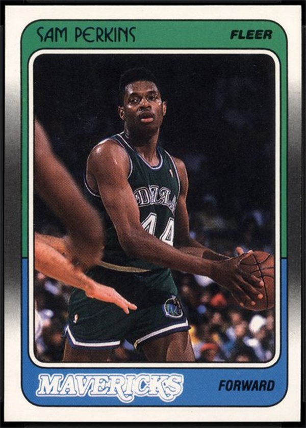 1988-89 Fleer #31 Sam Perkins, Dallas Mavericks