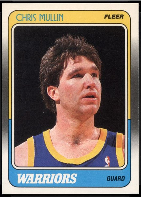 1988-89 Fleer #48 Chris Mullin, Golden State Warriors
