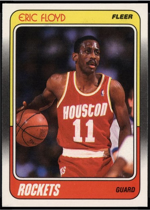 1988-89 Fleer #51 Sleepy Floyd, Houston Rockets
