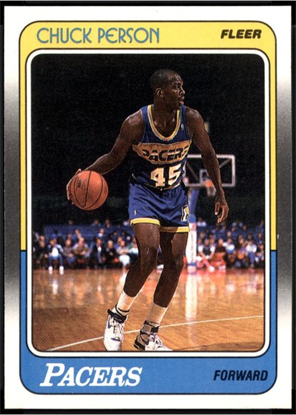 1988-89 Fleer #58 Chuck Person, Indiana Pacers