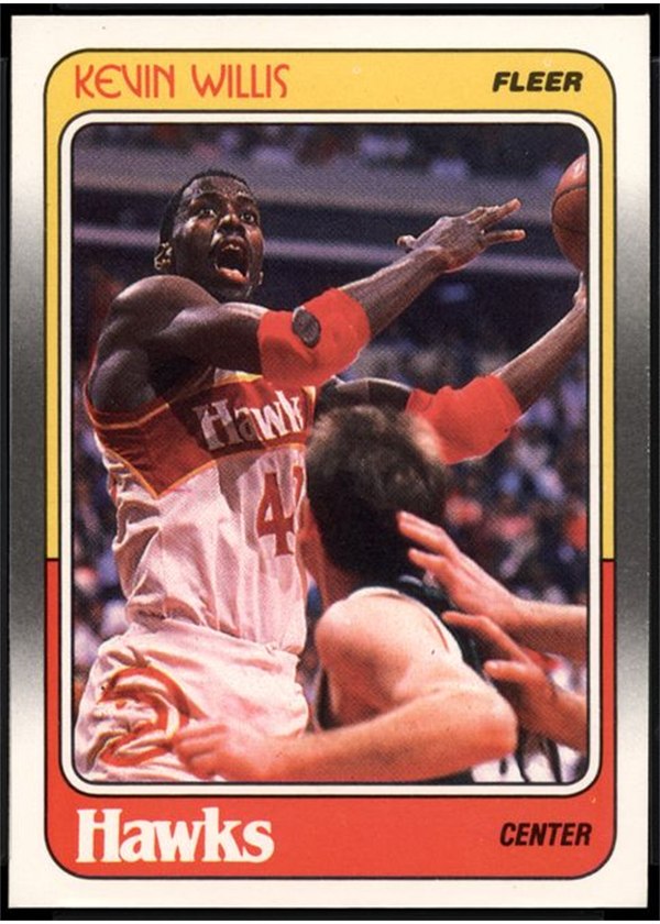 1988-89 Fleer #6 Kevin Willis, Atlanta Hawks