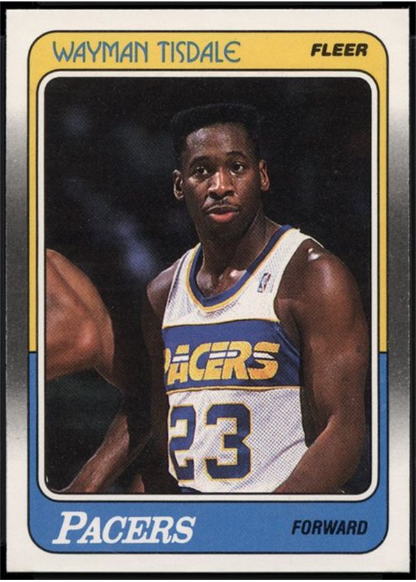 1988-89 Fleer #60 Wayman Tisdale, Indiana Pacers