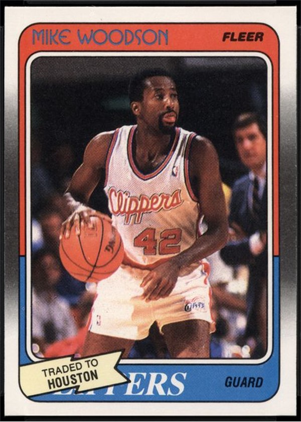 1988-89 Fleer #63 Mike Woodson, Houston Rockets