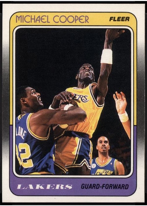 1988-89 Fleer #65 Michael Cooper, Los Angeles Lakers