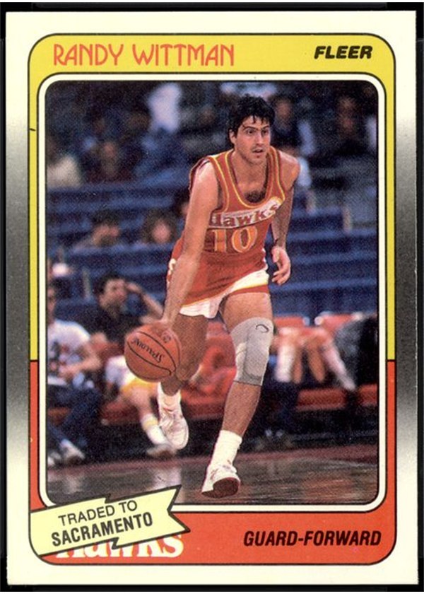 1988-89 Fleer #7 Randy Wittman, Sacramento Kings
