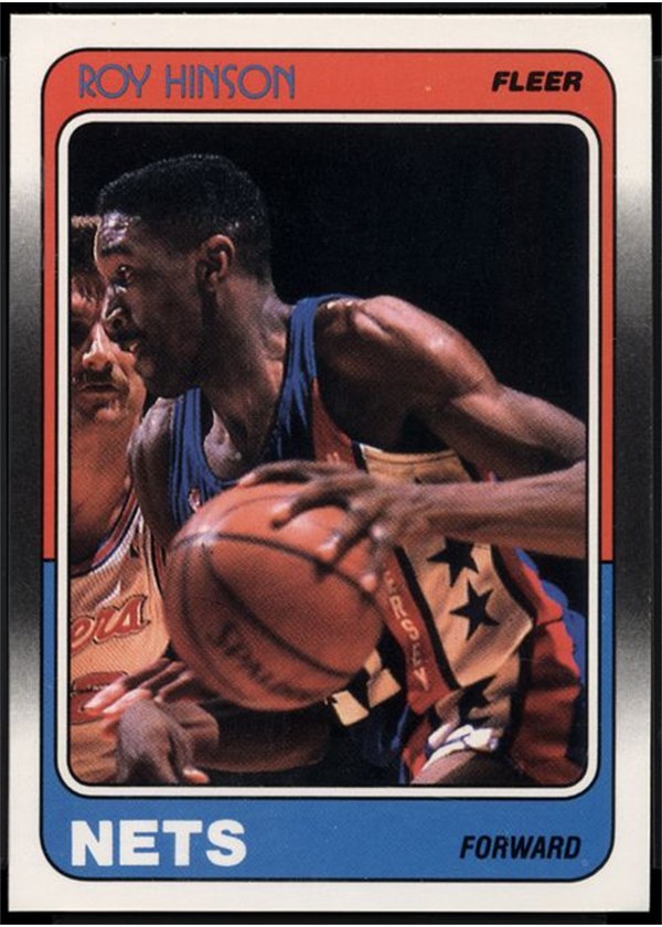 1988-89 Fleer #78 Roy Hinson, New Jersey Nets