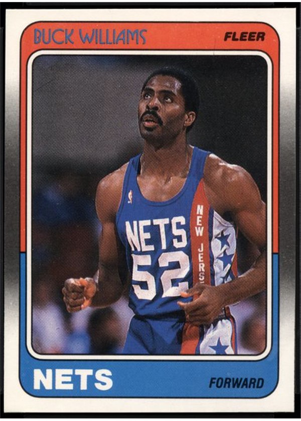 1988-89 Fleer #79 Buck Williams, New Jersey Nets