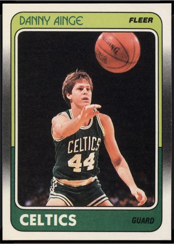 1988-89 Fleer #8 Danny Ainge, Boston Celtics