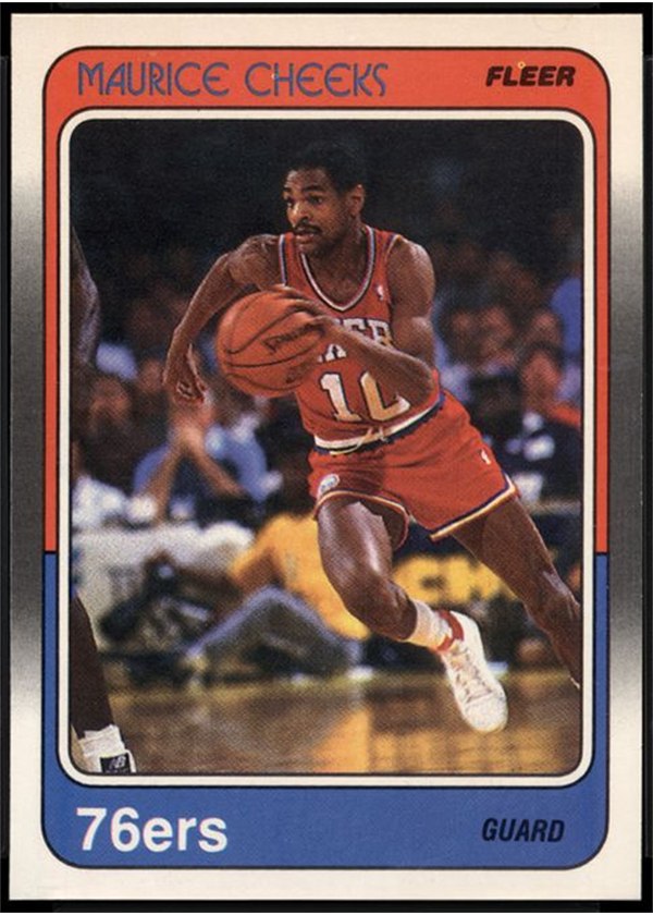 1988-89 Fleer #86 Maurice Cheeks, Philadelphia 76ers