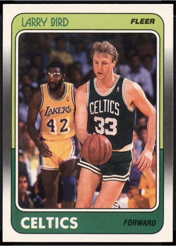1988-89 Fleer #9 Larry Bird, Boston Celtics