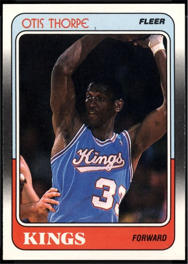 1988-89 Fleer #99 Otis Thorpe, Sacramento Kings
