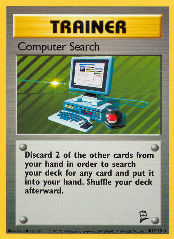 Computer Search Base Set 2 front - Unlimited