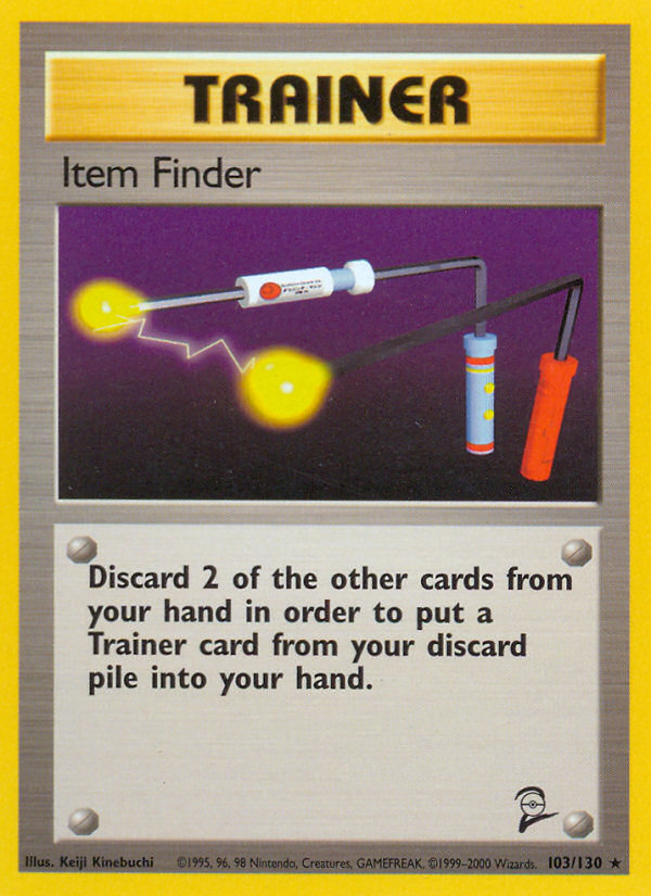 Item Finder Base Set 2 front - Unlimited