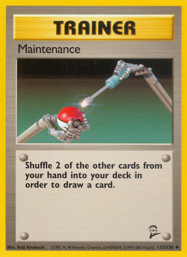 Maintenance Base Set 2 front - Unlimited