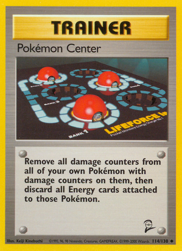 Pokémon Center Base Set 2 front - Unlimited