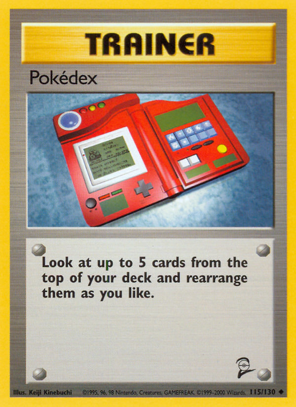 Pokédex Base Set 2 front - Unlimited