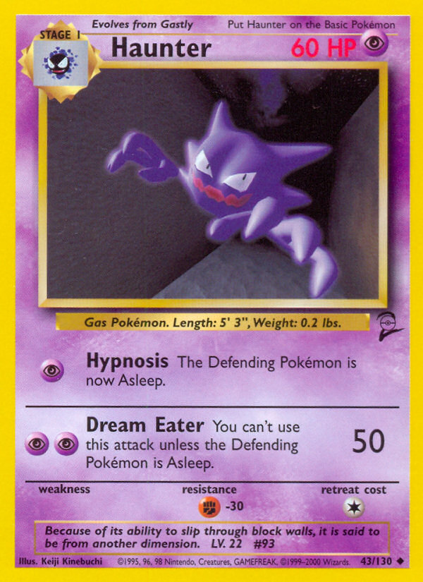 Haunter Base Set 2 front - Unlimited