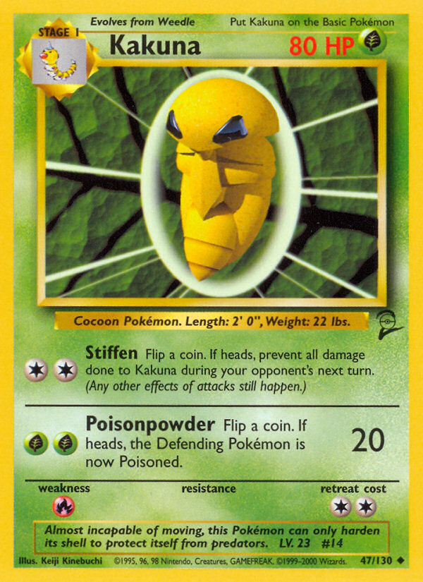 Kakuna Base Set 2 front - Unlimited