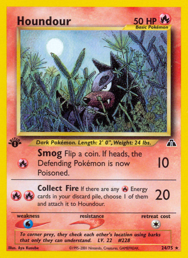 Houndour 1st Edition