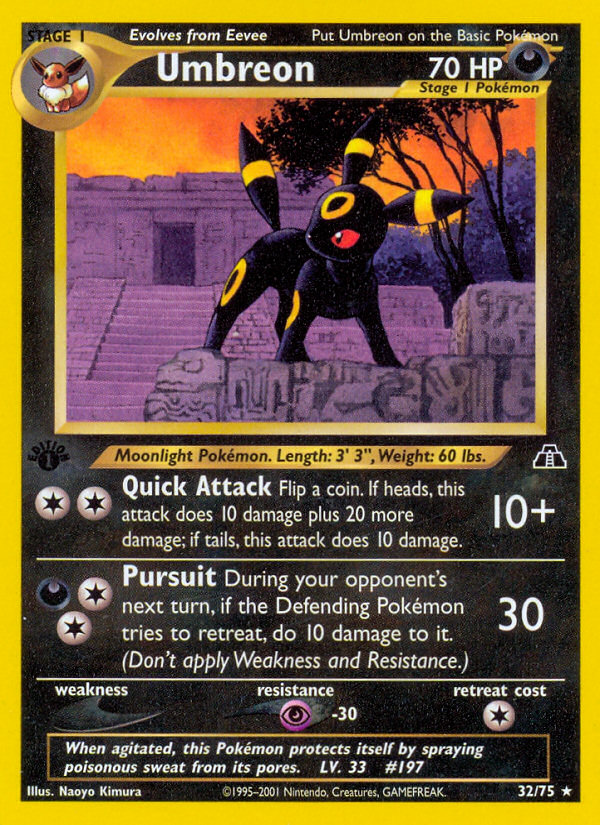 Umbreon 1st Edition