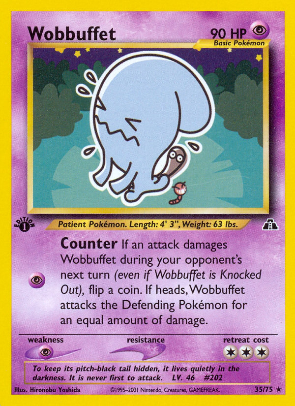 Wobbuffet 1st Edition
