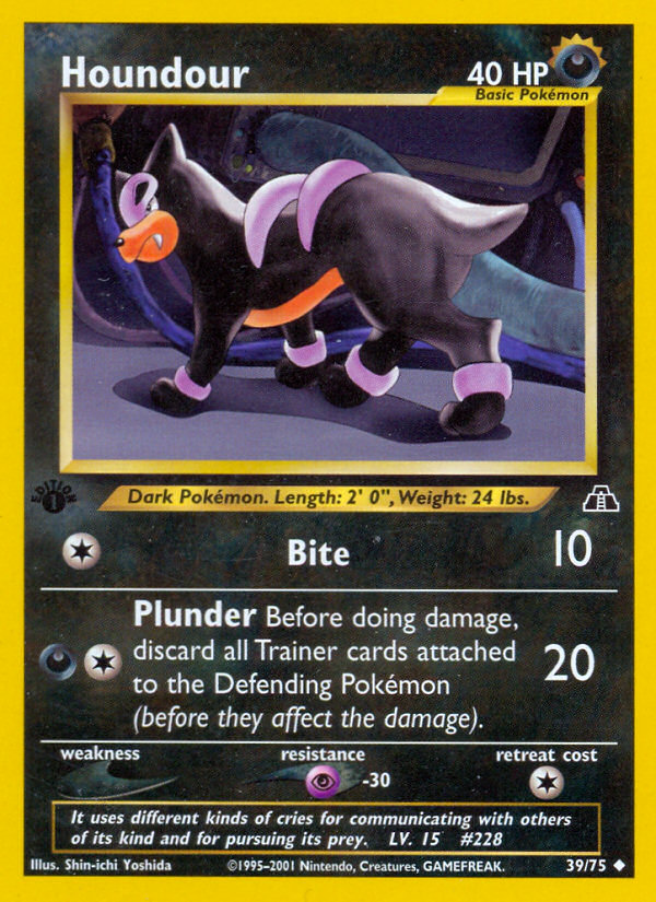 Houndour 1st Edition