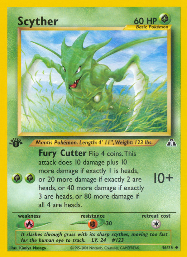 Scyther 1st Edition