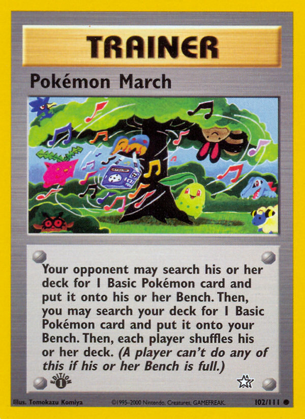 Pokémon March 1st Edition