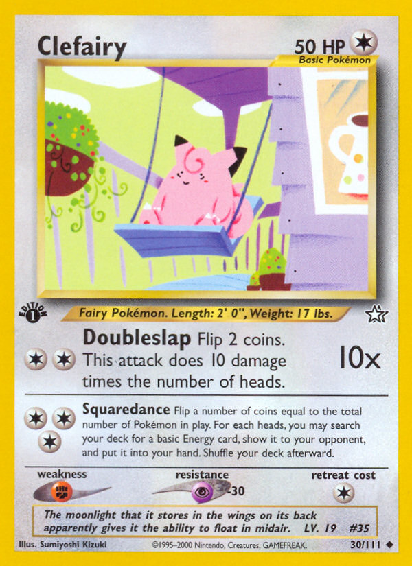 Clefairy 1st Edition