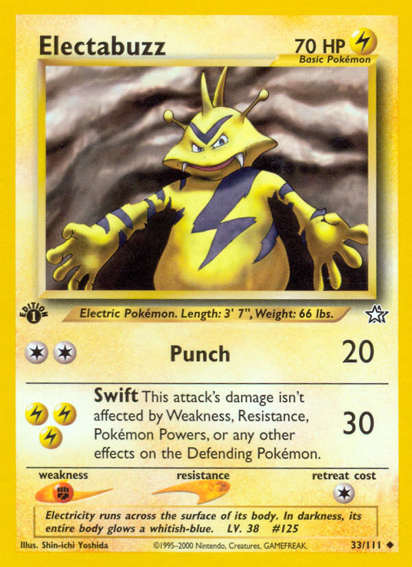 Electabuzz 1st Edition