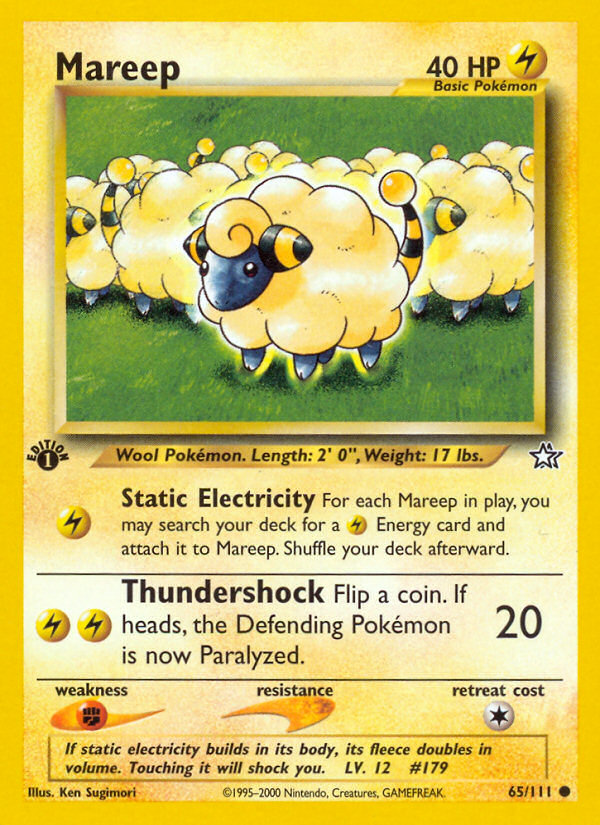 Mareep 1st Edition