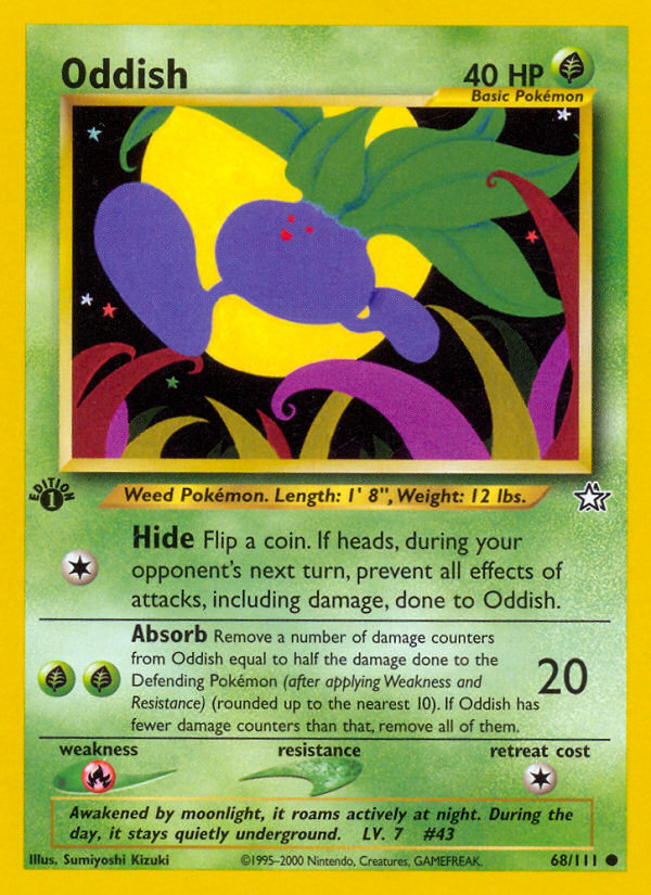 Oddish 1st Edition