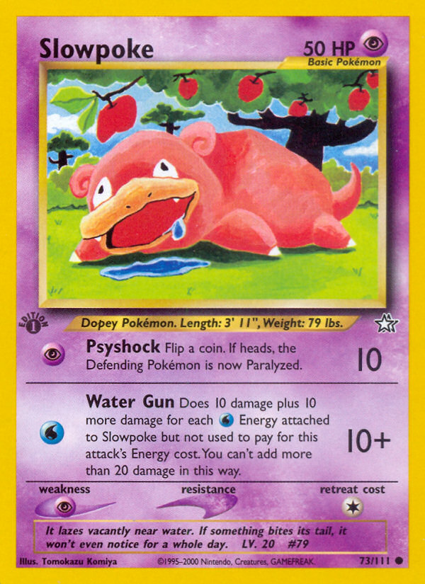 Slowpoke 1st Edition
