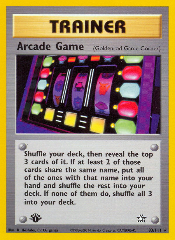 Arcade Game 1st Edition