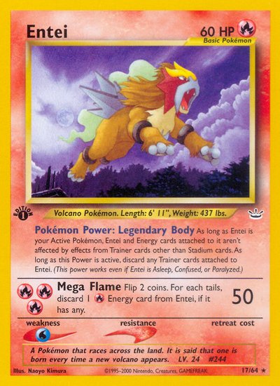 Entei 1st Edition