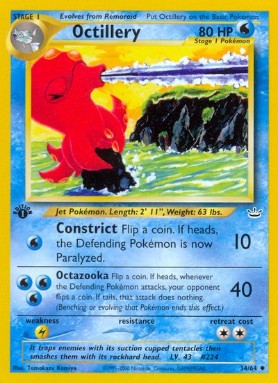 Octillery 1st Edition