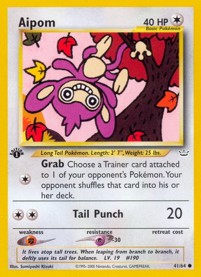 Aipom 1st Edition