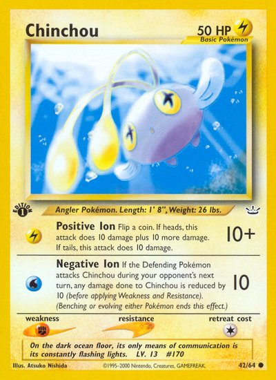 Chinchou 1st Edition