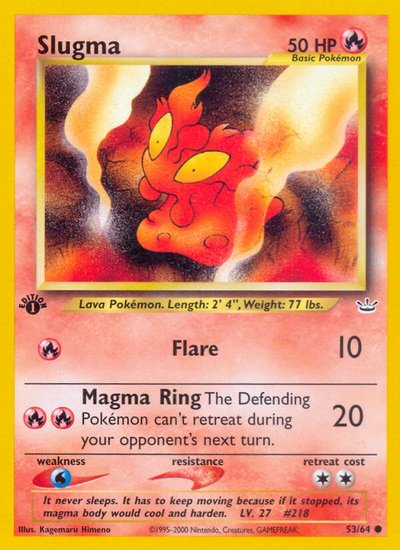 Slugma 1st Edition