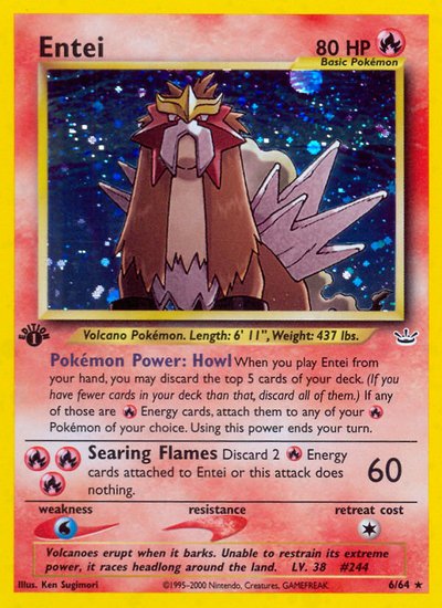Entei 1st Edition