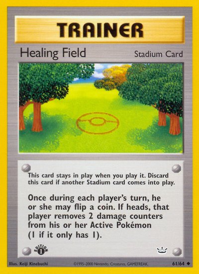 Healing Field 1st Edition