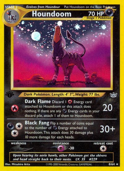 Houndoom 1st Edition