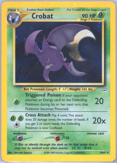 Crobat Double Holo error
