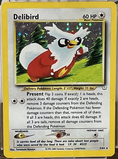 Delibird Double Holo error